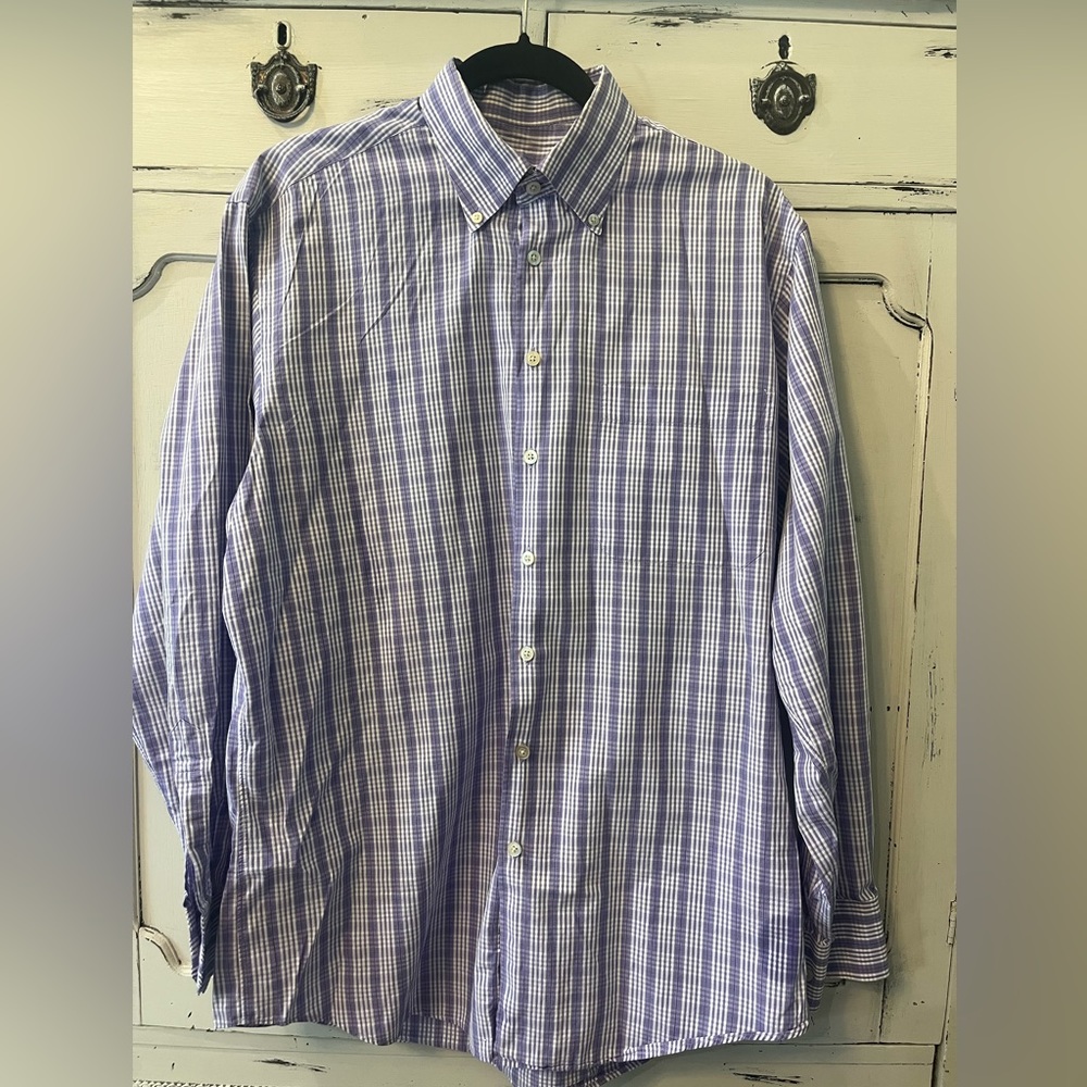 Scott Barber purple button down size large